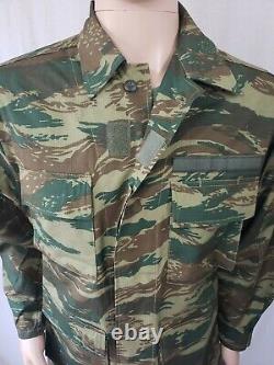 Armée Grecque Surplus Militaire Lézard Woodland Camouflage Combat Uniform Médium