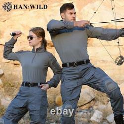Chemise Homme Militaire Vêtements Hommes Costumes Pantalon Multicam Costume de Chasse