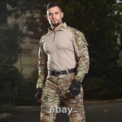 Chemise de combat pour hommes G3 Pantalon Militaire Tactique Airsoft Armée BDU Uniforme Camouflage SWAT