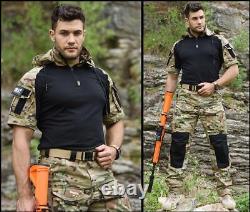 Chemise et pantalon de combat tactique militaire G3 imperméables pour hommes uniforme camouflage SWAT