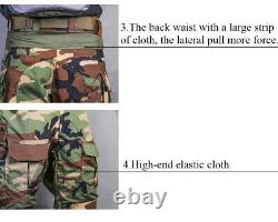 Chemises et pantalons tactiques Emersongear G3 Uniforme de combat pour hommes ensembles d'entraînement en plein air