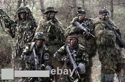 China Pla Army Sniper Desert Camouflage Combat Vêtements, Pantalon, Chapeau, Ceinture, Ensemble