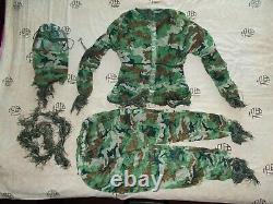 Chine Pla Army Sniper Woodland Camouflage Vêtements De Combat, Pantalons, Chapeau, Ceinture, Ensemble