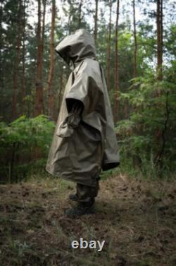 Combinaison de camouflage à imagerie thermique, manteau anti-chaleur, poncho, olive, anti-drone