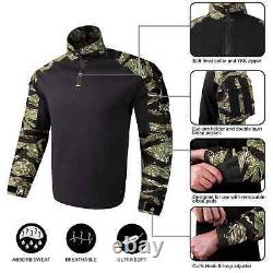 Combinaison de vêtements uniformes de combat KRYDEX camouflage G3 style CP tactique de chasse