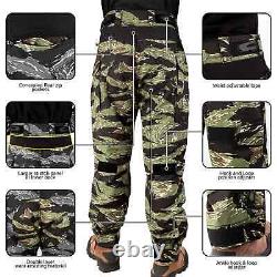 Combinaison de vêtements uniformes de combat KRYDEX camouflage G3 style CP tactique de chasse