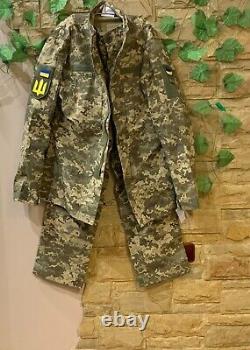 Costume De Combat D'été Ukrainian Army Veste Et Pantalons Uniforme Camouflage Pixel Mm-14