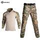 Costume De Camouflage Militaire Pour Hommes - Chemise De Combat Coupe-vent + Pantalon Cargo
