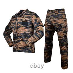 'Costume de camouflage pour homme, tenue de combat tactique de l'armée, uniformes militaires Airsoft et tenue de chasse'