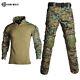 Costume Militaire De Camouflage Pour Hommes, Chemise De Combat Coupe-vent + Pantalon Cargo