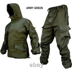 Costume pour homme, costume de combat uniforme tactique militaire Vêtements de chasse uniformes