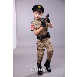 Costumes tactiques militaires pour enfants - Tenue de camouflage pour entraînement en plein air