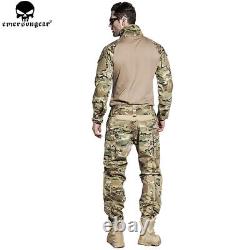 Emerson Uniforme Tactique Edr G2 Chemise De Combat Et Pantalons Ensemble Vêtements Militaires XXL Us