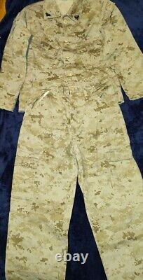 Enfants Militaire Camo BDU 1xVeste & 6xPantalons Tenue de Combat Armée Taille Moyenne 10-12, Bottes Taille 5