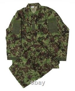 Ensemble De Camouflage Numérique Woodland De L'armée Afghane Taille Moyenne Reg