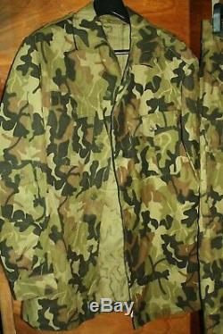 Ensemble Uniforme Roumanie Camouflage Feuille Forêt M90 M1990 Camo Armée Roumaine