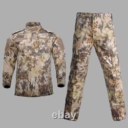 Ensemble d'uniforme complet de chasse en python tactique de camouflage nouveau