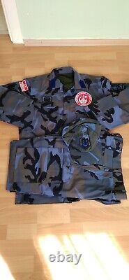Ensemble d'uniforme de camouflage authentique de l'armée turque des années 90