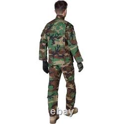 Ensemble d'uniforme de combat Primal Gear ACU Woodland Veste et Pantalon Militaires Tactiques