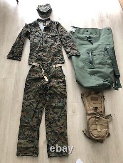 Ensemble d'uniforme de l'US Military Marines Taille XS