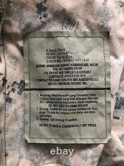 Ensemble d'uniforme de l'US Military Marines Taille XS