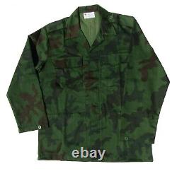 Ensemble de camouflage avec motif d'amibe cubaine verte taille moyenne