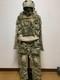 Ensemble De Casque Et D'armure Corporelle En Camouflage Multicam