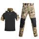 Ensemble De Chemise Et Pantalon De Combat Militaire Tactique G3 De L'armée Airsoft Camo Swat
