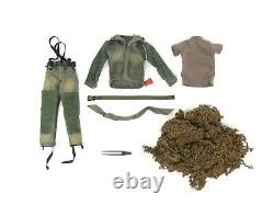 Ensemble de jouet de sniper du Corps des Marines des États-Unis à l'échelle 1/6 avec combinaison Ghillie et uniforme