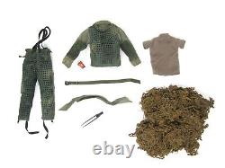 Ensemble de jouet de sniper du Corps des Marines des États-Unis à l'échelle 1/6 avec combinaison Ghillie et uniforme