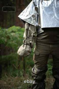 Ensemble de manteau de camouflage imperméable anti-chaleur Premium+ pour imagerie thermique