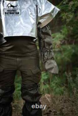 Ensemble de manteau de camouflage imperméable anti-chaleur Premium+ pour imagerie thermique