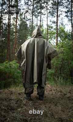 Ensemble de manteau de camouflage imperméable anti-chaleur Premium+ pour imagerie thermique