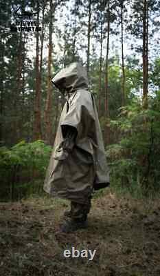 Ensemble de manteau de camouflage imperméable anti-chaleur Premium+ pour imagerie thermique
