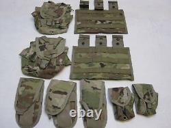 Ensemble de poches de fusil Army Ocp Molle Rifleman Scorpion Camouflage Magazine Canteen Grenade