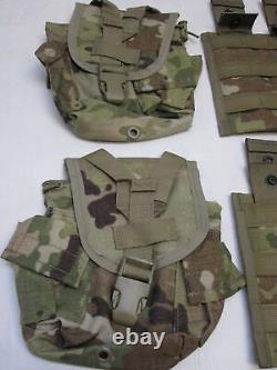 Ensemble de poches de fusil Army Ocp Molle Rifleman Scorpion Camouflage Magazine Canteen Grenade