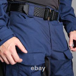 Ensemble de uniforme de combat Emersongear G3 Shirt Pant Suit Top Cargo Trousers Navy