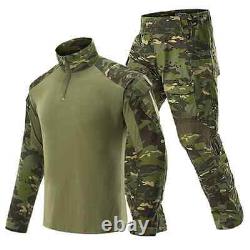 Ensemble de uniforme militaire camouflage pour hommes 2024, pantalon de uniforme militaire