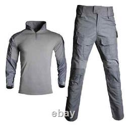 Ensemble de uniforme militaire camouflage pour hommes 2024, pantalon de uniforme militaire