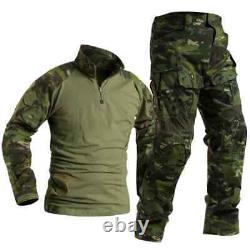 Ensemble de uniforme militaire camouflage pour hommes 2024, pantalon de uniforme militaire