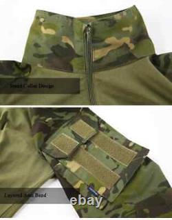 Ensemble de uniforme militaire camouflage pour hommes 2024, pantalon de uniforme militaire