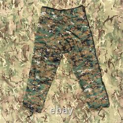 Ensemble de veste et pantalons de combat tactiques militaires pour hommes avec uniforme SWAT BDU camouflage.