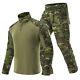 Ensemble De Vêtements Militaires De Camouflage Pour Hommes, Uniforme Tactique, Pantalon De Combat Et Chemise