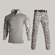 Ensemble De Vêtements Militaires Pour Hommes Avec Camouflage Tactique, Chemise, Veste Et Pantalon
