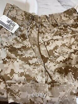 Ensemble uniforme USMC MARPAT désert, taille moyenne, neuf avec étiquettes