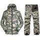 Ensembles De Veste De Camouflage Pour Hommes, Coupe-vent En Coquille Souple Imperméable Pour L'extérieur