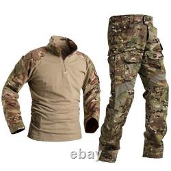 Ensembles de vêtements militaires pour homme: Uniformes tactiques, combinaisons de combat BDU, t-shirts de camouflage.