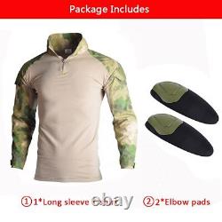 Entraînement Costume Camping Camouflage Chasseclots Chemises Army Pantalons Sets De Paintball