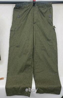 Est-allemand Sg 56 Uniforme Camouflage Camo Rain Tunic Pantalon Suspenders Set