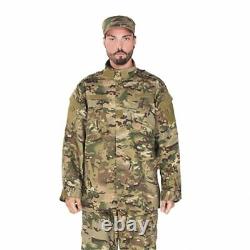 Fatigues Military Camo Uniforme Vintage Army Ripstop Tactical Cargo Jacket, Pantalon